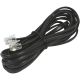 Prolunga lineare 3m telefonico 4 conduttori con plug RJ11, colore nero product photo Photo 01 2XS