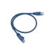 Cavo 0,5m RJ45 U/UTP cat.6, colore blu product photo Photo 01 2XS