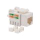 Presa RJ45 UTP 90° cat.5e, colore bianco product photo Photo 01 2XS