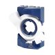 Presa RJ45 UTP 180° cat.6 TOOLLESS crimpaggio a rotazione, colore bianco product photo Photo 02 2XS