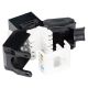 Presa RJ45 UTP 180&deg; cat.6 TOOLLESS, colore nero product photo Photo 05 2XS