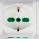 Multipresa 1,5m 3G1 S17 2P40+4P17/11, colore bianco product photo Photo 02 2XS