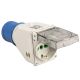 Adattatore da spina CEE 230V a 1P40, IP44 product photo Photo 01 2XS