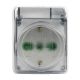 Adattatore da spina CEE 230V a 1P40, IP44 product photo Photo 04 2XS