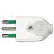 Spina S11 2P+T 10A smontabile BICÒ, colore bianco product photo Photo 02 2XS