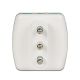 Adattatore da S17 a 3P17/11 VERTICAL SYSTEM, colore bianco product photo Photo 04 2XS