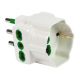 Adattatore da S17 a 2P17/11+1P30, colore bianco product photo Photo 01 2XS