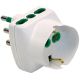 Adattatore da S17 a 2P17/11+1P40 VERTICAL SYSTEM, colore bianco product photo Photo 01 2XS
