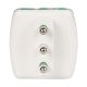 Adattatore da S17 a 2P17/11+1P40 VERTICAL SYSTEM, colore bianco product photo Photo 04 2XS