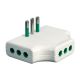 Adattatore da S11 a 3P11 piatto, colore bianco product photo Photo 01 2XS