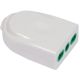 Presa P17/11 2P+T 16A smontabile EASY, colore bianco product photo Photo 01 2XS