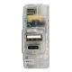 Alimentatore da incasso KEYSTONE IT, 2 prese USB-A+C 2,4A, trasparente product photo Photo 05 2XS