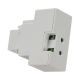Alimentatore da incasso KEYSTONE compatto, 1 presa USB-A 3A, colore bianco product photo Photo 02 2XS