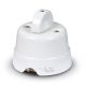 Pulsante rotativo da parete in ceramica 10AX 250V colore bianco product photo Photo 01 2XS