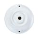 Rosone liscio in ceramica Ø70mm colore bianco product photo Photo 04 2XS