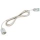 Prolunga lineare 3m 3G1 S17+P40, colore bianco product photo Photo 01 2XS