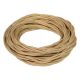 Cavo treccia seta 3G1,5 FRRTX in matassina da 10 m colore oro product photo Photo 01 2XS