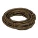 Cavo treccia seta 3G1,5 FRRTX in matassina da 10m colore marrone product photo Photo 01 2XS
