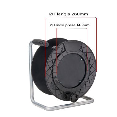 Avvolgitutto vuoto Ø260 cieco product photo Photo 02 3XL