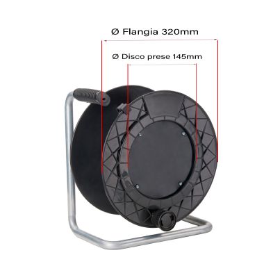 Avvolgitutto vuoto Ø320 cieco product photo Photo 02 3XL