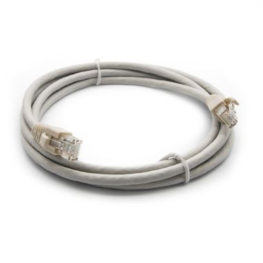 Cavo 2m RJ45 U/UTP cat.6A, colore grigio product photo Photo 01 3XL