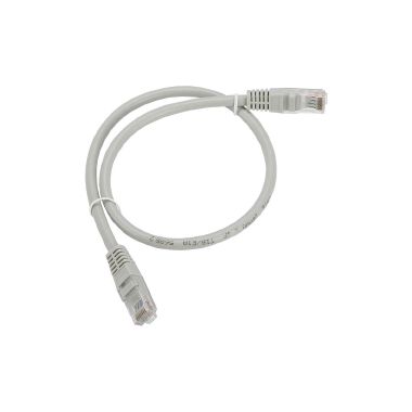 Cavo 0,5m RJ45 U/UTP cat.6, colore grigio product photo Photo 01 3XL