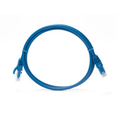 Cavo 1m RJ45 U/UTP cat.6, colore blu product photo Photo 01 3XL