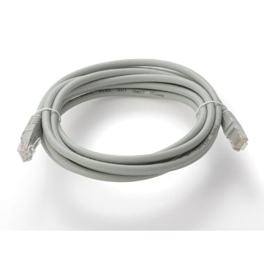 Cavo 3m RJ45 U/UTP cat.6, colore grigio product photo Photo 02 3XL