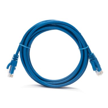 Cavo 3m RJ45 U/UTP cat.6, colore blu product photo Photo 01 3XL