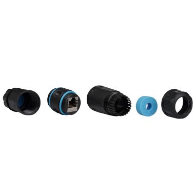 Accoppiatore RJ45 FTP cat.6, IP68, colore nero product photo Photo 05 3XL