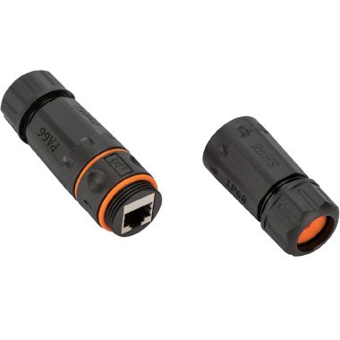 Accoppiatore RJ45 FTP cat.6A, IP68, colore nero product photo Photo 01 3XL