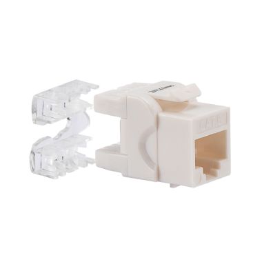 Presa RJ45 UTP 180° cat.6, colore bianco product photo Photo 01 3XL