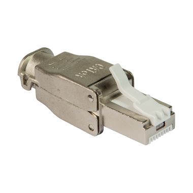 Spina RJ45 FTP cat.6 TOOLLESS, metallico product photo Photo 01 3XL