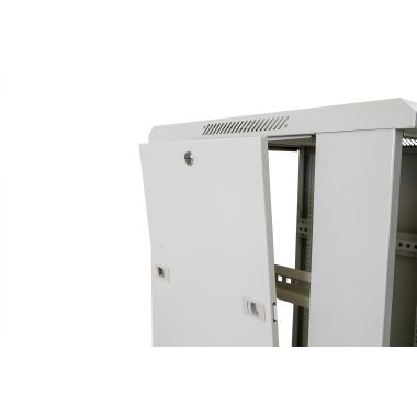 Armadio STANDARD 600x600x1770mm 37U, porta a vetro, colore grigio product photo Photo 07 3XL