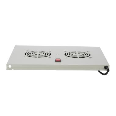 Modulo 2 ventole per armadio 600mm, colore grigio product photo Photo 02 3XL