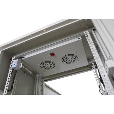 Modulo 2 ventole per armadio 600mm, colore grigio product photo Photo 03 3XL