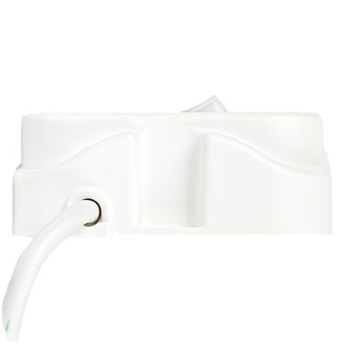 Multipresa 1,5m 3G1 S17 4+4P40, con interruttore, colore bianco product photo Photo 03 3XL