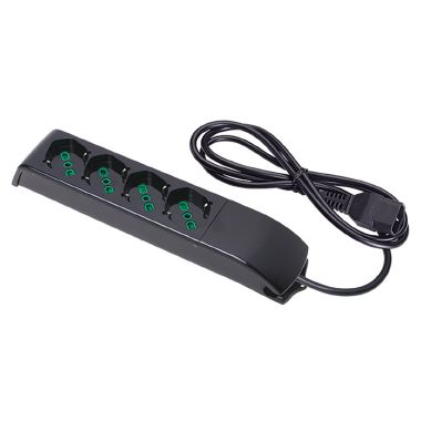 Multipresa 1,5m 3G0,75 spina C14 4P40, colore nero product photo Photo 01 3XL