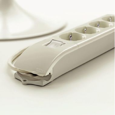 Multipresa 1,5m 3G1 S17 6P40, con interruttore, colore bianco product photo Photo 08 3XL