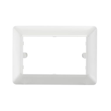 Multipresa 2P40 cablata per scatola 3 moduli OPERA/MTX, colore bianco product photo Photo 04 3XL