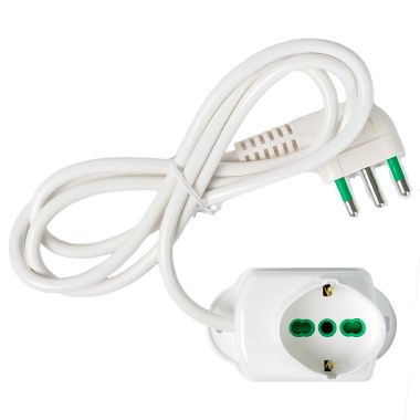Multipresa 1,5m 3G1 S17 1P40+2P17/11, colore bianco product photo Photo 02 3XL