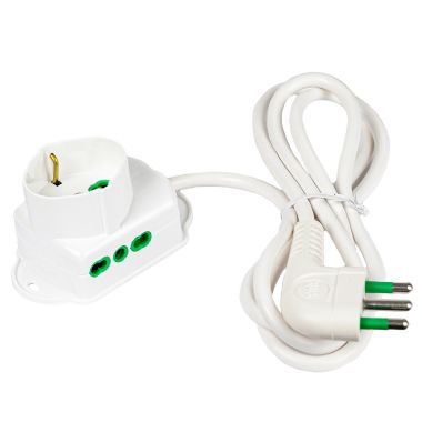 Multipresa 1,5m 3G1 S17 1P40+2P17/11, colore bianco product photo Photo 07 3XL