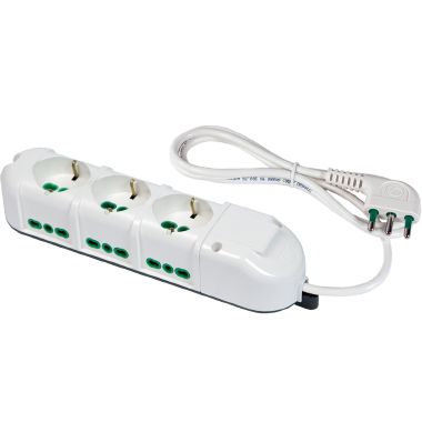 Multipresa 1,5m 3G1 S17 3P40+6P17/11, colore bianco product photo Photo 01 3XL