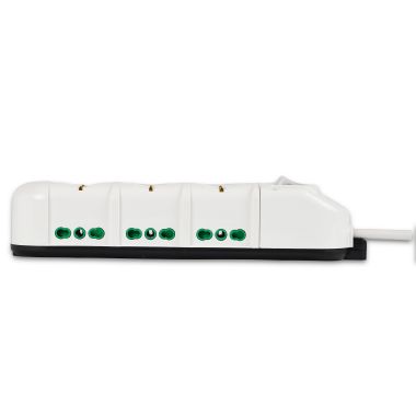 Multipresa 1,5m 3G1 S17 3P40+6P17/11, con interruttore, colore bianco product photo Photo 06 3XL