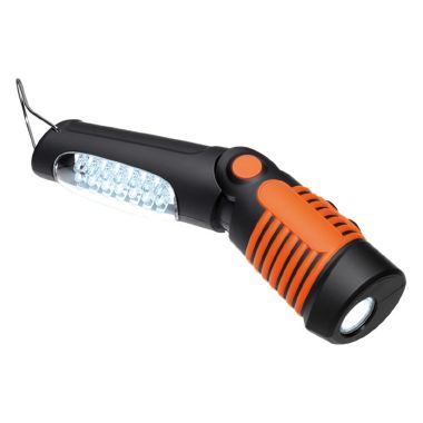 Lampada portatile ricaricabile Flexled 5+4 LED, colore nero/arancione product photo Photo 01 3XL