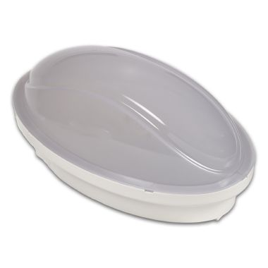 Plafoniera Midi ovale, IP65-60W-E27, colore bianco product photo Photo 08 3XL