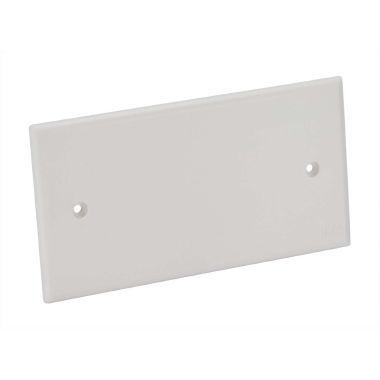 Coperchio+viti per scatola da incasso rettangolare 4 moduli, colore bianco product photo Photo 01 3XL