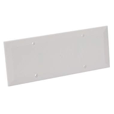 Coperchio+viti per scatola da incasso rettangolare 6/7 moduli, colore bianco product photo Photo 01 3XL