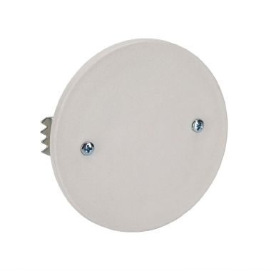 Coperchio con graffe per scatola da incasso Ø65mm, colore bianco product photo Photo 01 3XL