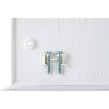 Coperchio+viti per scatola da incasso rettangolare 3 moduli, colore bianco product photo Photo 03 3XL